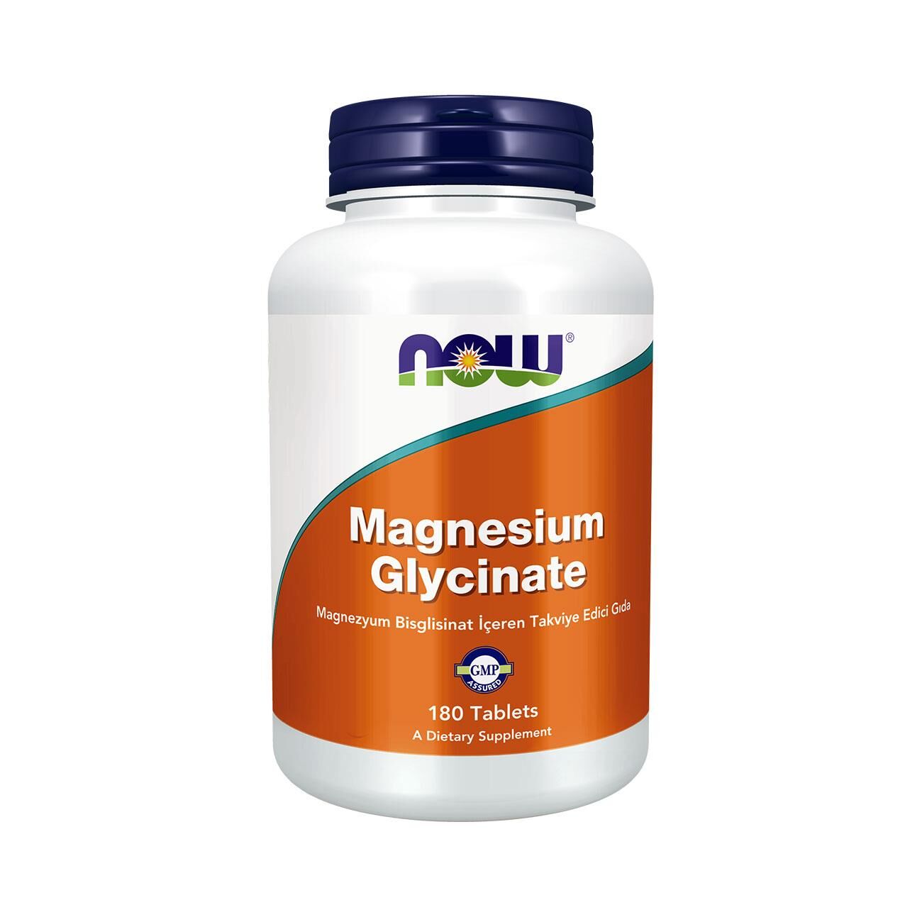 Now Magnesium Glycinate 180 kapsül