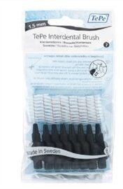 Tepe Diş Arası Fırçası 1.5 mm Siyah 8 li Paket No:7