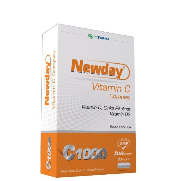 Newday Vitamin C Complex 30 DRcaps Kapsül