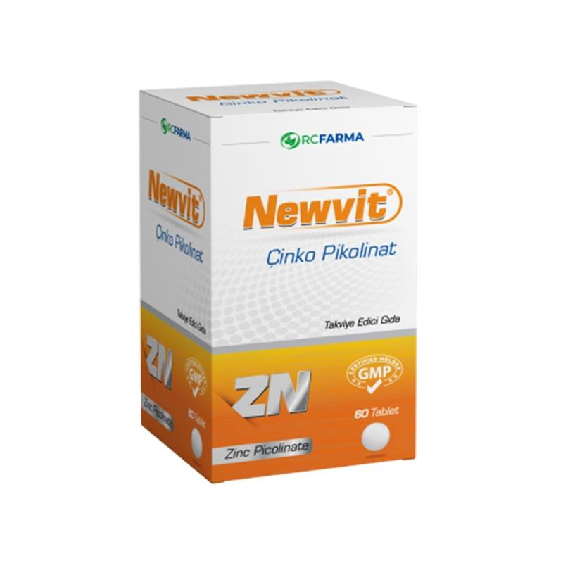 Newvit Çinko Pikolinat 60 Tablet