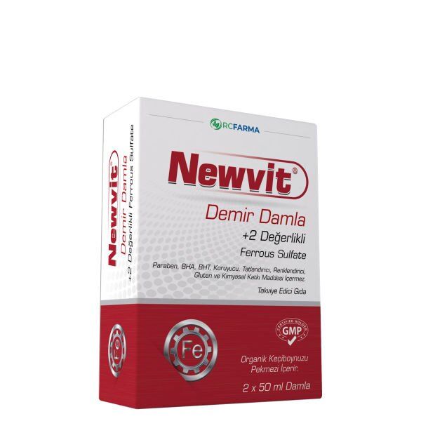 Newvit Demir Damla 2x50ml