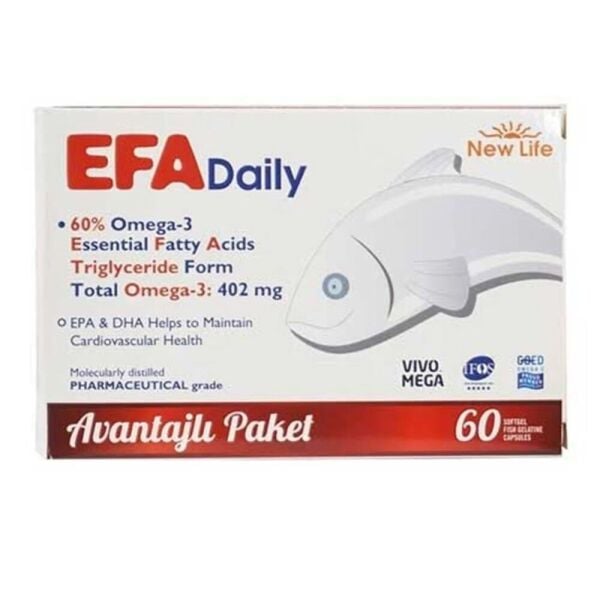 New Life Efa Daily 60 Kapsül Avantajlı Paket