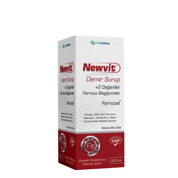 Newvit Demir Şurup 200 ml