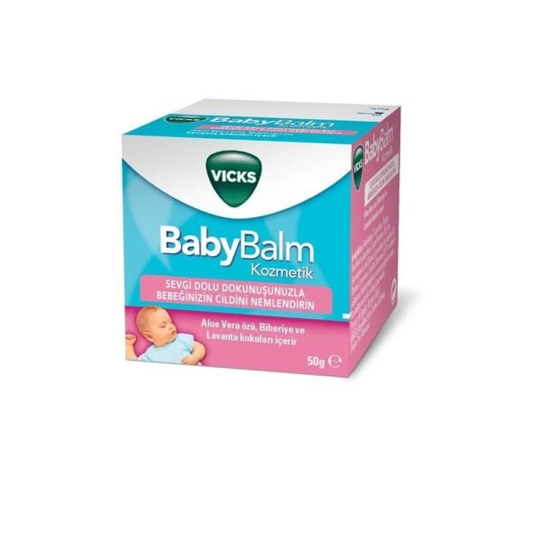 Vicks BabyBalm Nemlendirici 50 gr