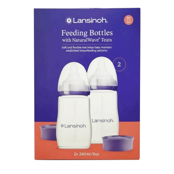 Lansinoh Natural Wave Biberon Seti 240 ml 2li