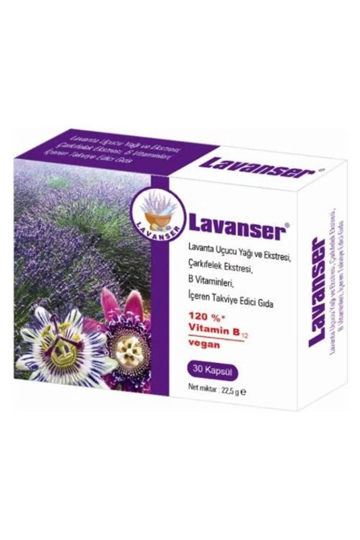 Lavanser 30 Kapsül