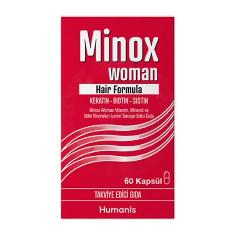Minox Women Vitamin Mineral ve Bitki Ekstreleri İçeren Takviye Edici Gıda 60 Kapsül