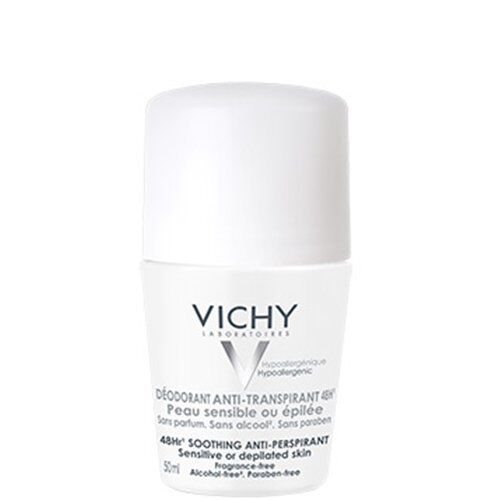 Vichy Deo Rollon Terleme Karşıtı Deodorant 50 ml Sensitive Beyaz