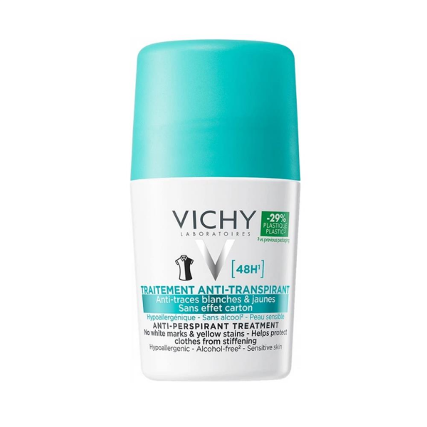Vichy Deo Rollon Terleme Karşıtı İz Bırakmayan Deodorant 50 ml