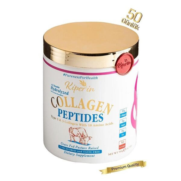 Kiperin Collagen Toz Kolajen Peptitleri İçeren Diyet Takviyesi 500 gr