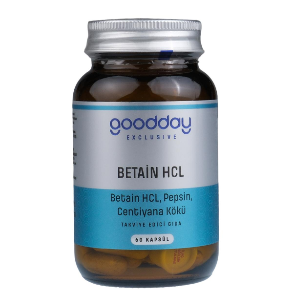 Goodday Betain Hcl Pepsin 60 Kapsül