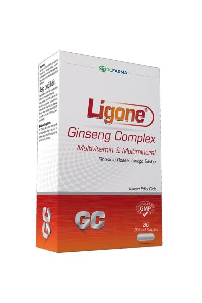 Ligone Ginseng Q-10 Zerdeçal Multimineral 30 Kapsül