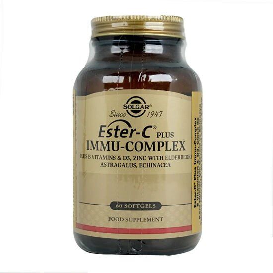 Solgar Ester-C Plus Immu-Complex 60 Kapsül