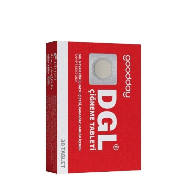 Goodday DGL  30 Çiğneme Tableti