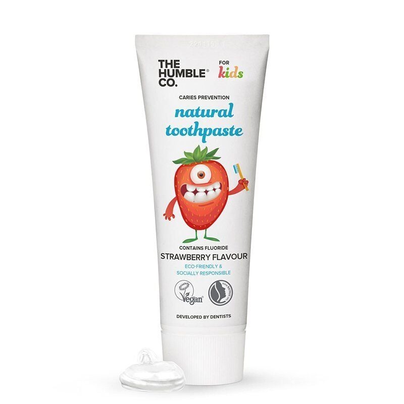 The Humble Co Natural Toothpaste Çilekli Diş Macunu 75 ml