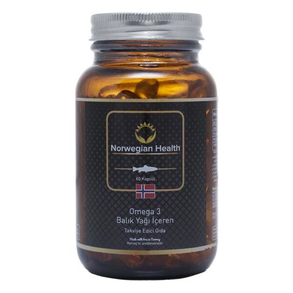 Norwegian Health Omega-3 60 Kapsül