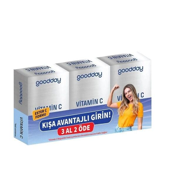 Goodday  Ester C 30 Tablet 3lü Paket