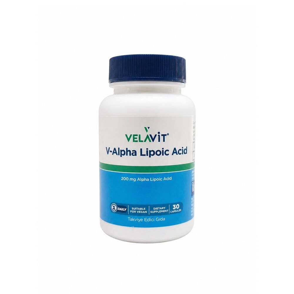Velavit V-Alpha Lipoic Acid 30 Kapsül