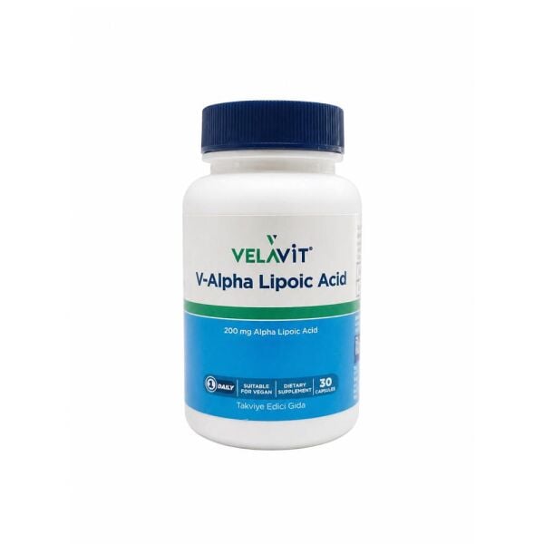 Velavit V-Alpha Lipoic Acid 30 Kapsül
