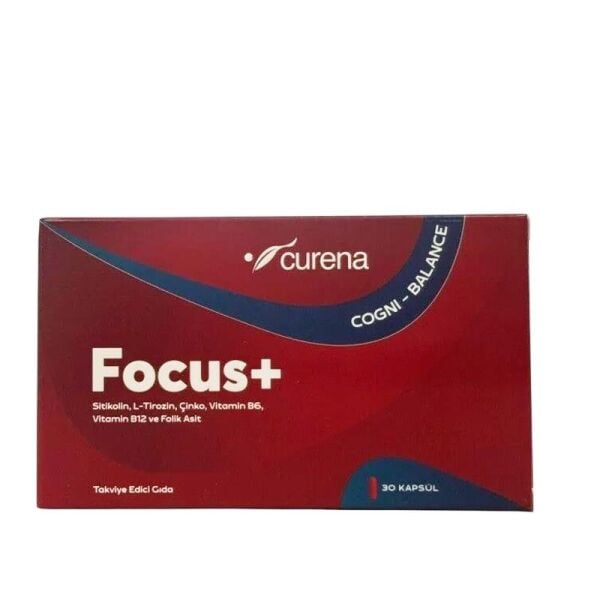 Curena Cogni Balance Focus+ 30 Kapsül
