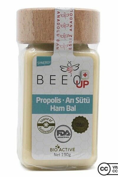 Bee`o Up Up Propolis Arı Sütü Ham Bal 190 Gr - Ballı