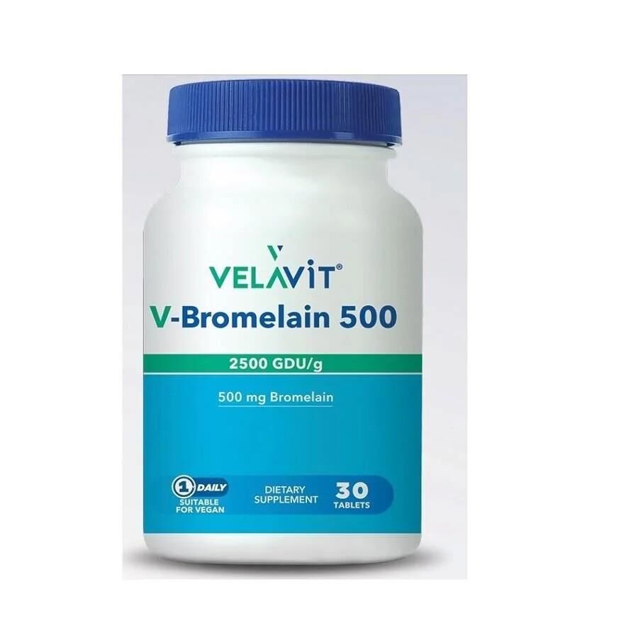 Velavit V-Bromelain 500 30 Tablet