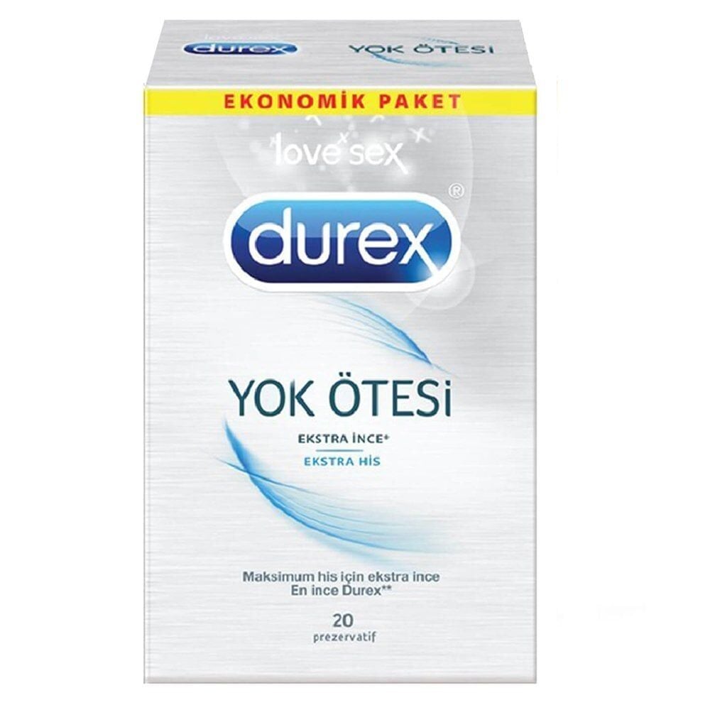 Durex Prezervatif Yok Ötesi Ekstra His 20 li