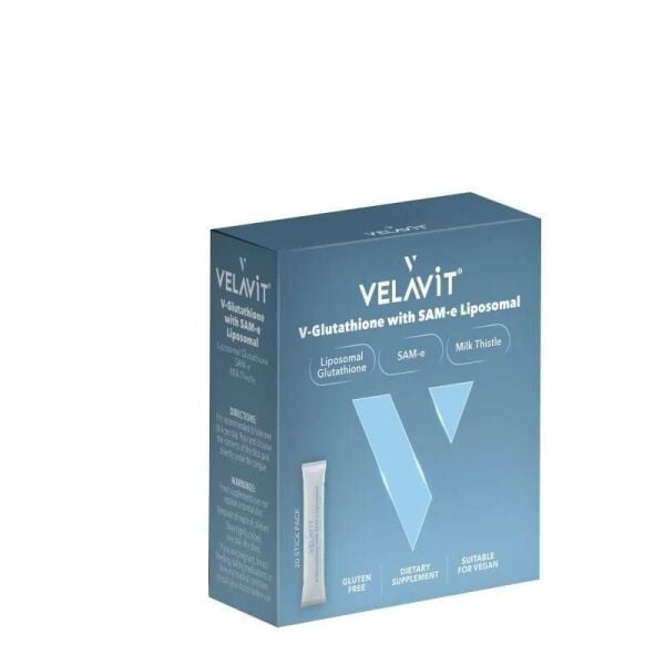 Velavit V-Glutathione with SAM-e Liposomal 30 Stick Saşe