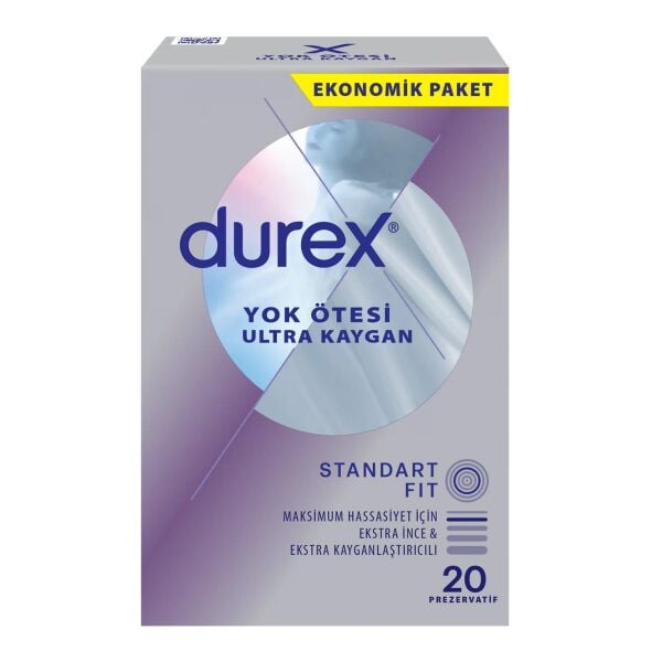 Durex Prezervatif Yok Ötesi Ultra Kaygan 20 li