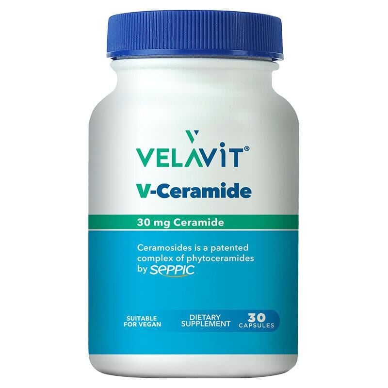 Velavit Viva Ceramide Seramid İçeren Takviye Edici Gıda 30 Kapsül
