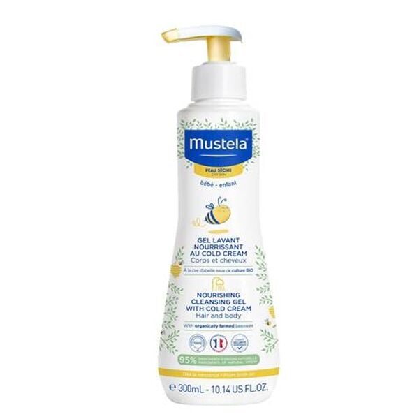 Mustela Cleansing Gel With Cold Cream Nutri Protectiv 300 ml