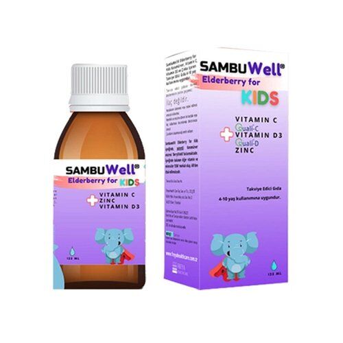 SambuWell Elderberry For Kids Sıvı Takviye Edici Gıda 125 ml