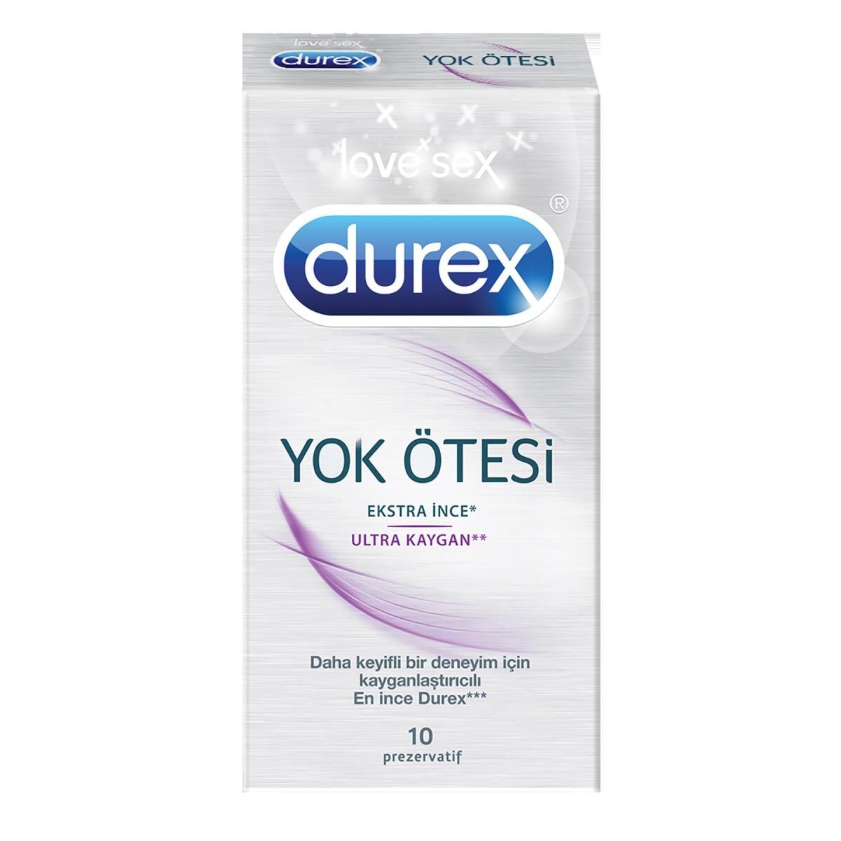 Durex Yok Ötesi Ultra Kaygan Prezervatif 10lu