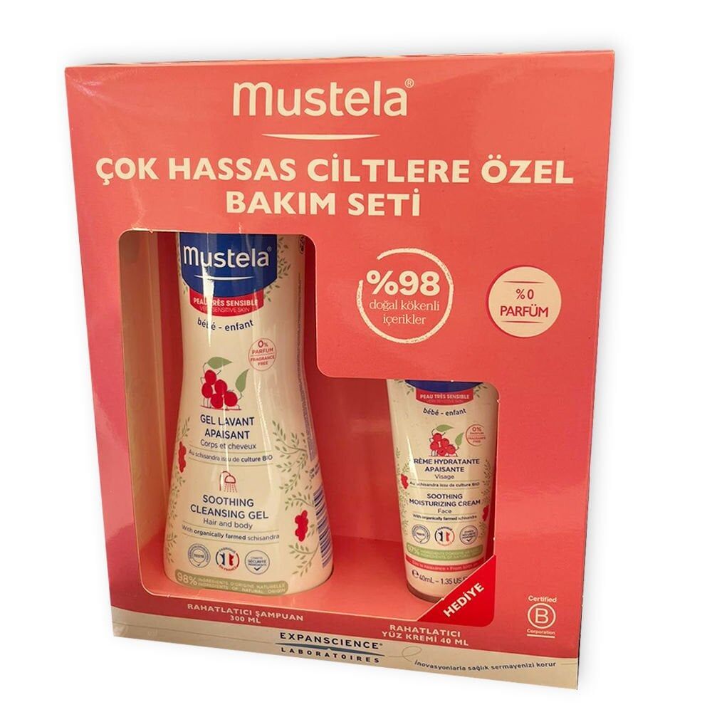 Mustela Çok Hassas Ciltlere Özel Bakım Seti