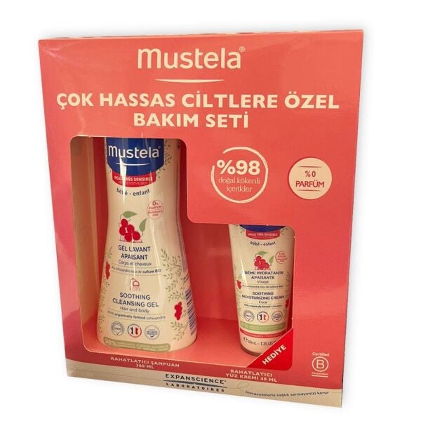 Mustela Çok Hassas Ciltlere Özel Bakım Seti