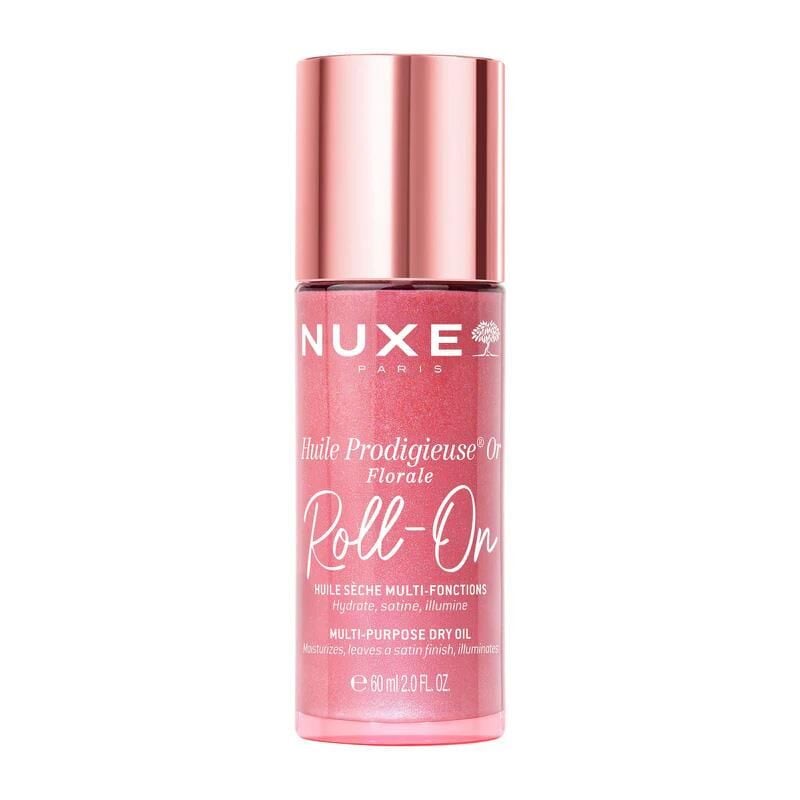 Nuxe Huile Prodigieuse Or Florale Roll-On Çok Amaçlı Simli Kuru Yağ 60 ml