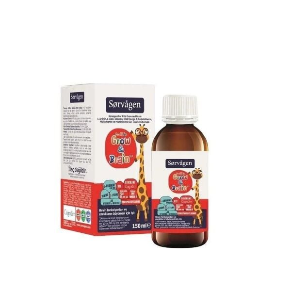 Sorvagen Grow Brain For Kids Sıvı 150 ml