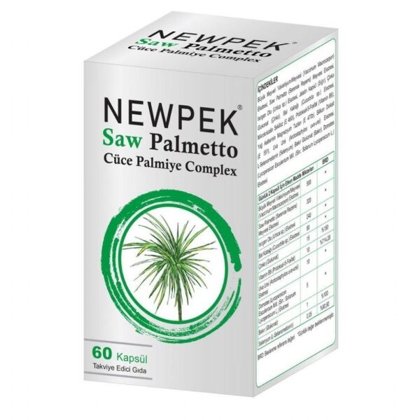 Newpek Saw Palmetto Complex 60 Kapsül