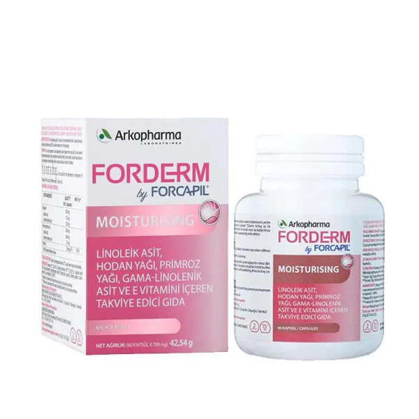 Forcapil Forderm Moisturising Takviye Edici Gıda 60 Tablet