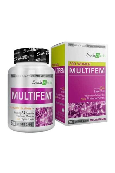 Suda Vitamin Multifem 30 Kapsül