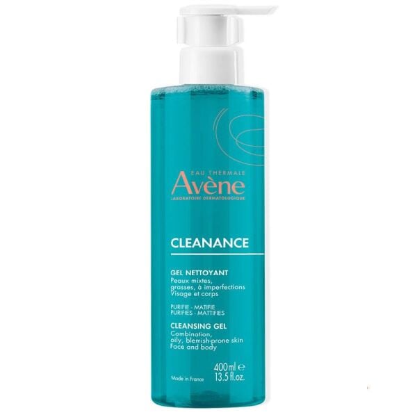 Avene Cleanance Gel Nettoyant 400 ml Yüz Temizleme Jeli