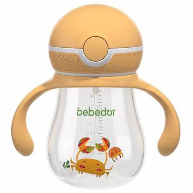 Bebedor Bas Aç Kapaklı Alıştırma Bardağı 12 Ay 260 ml