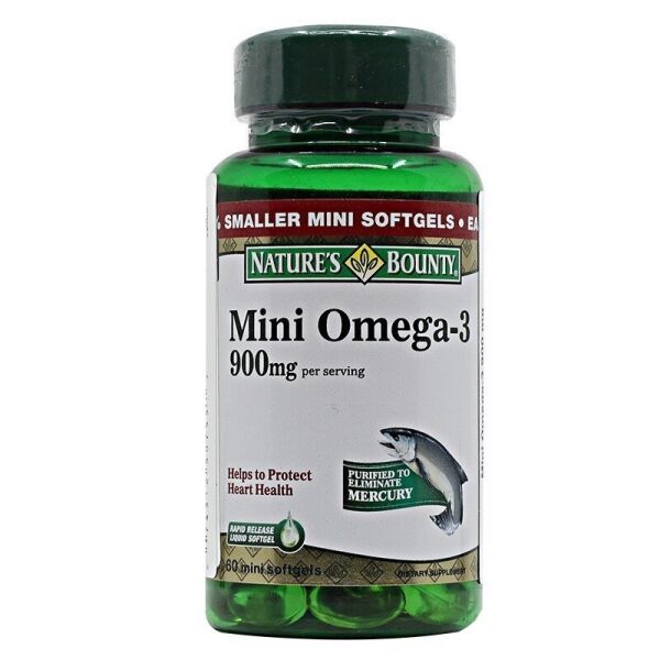 Nature's Bounty Mini Omega-3 900mg 60 Kapsül
