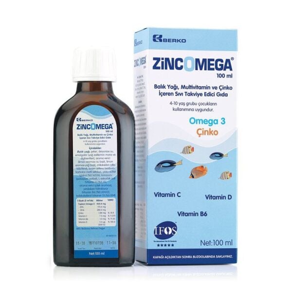 ZincOmega Şurup 100 ml