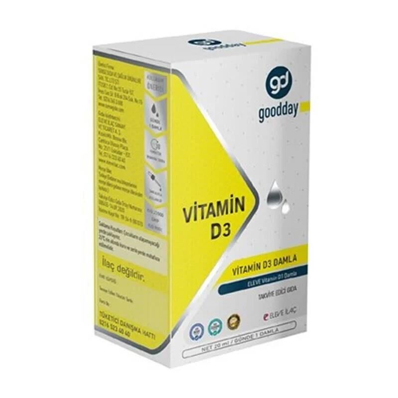 Goodday Vitamin D3 Damla (20 Ml)