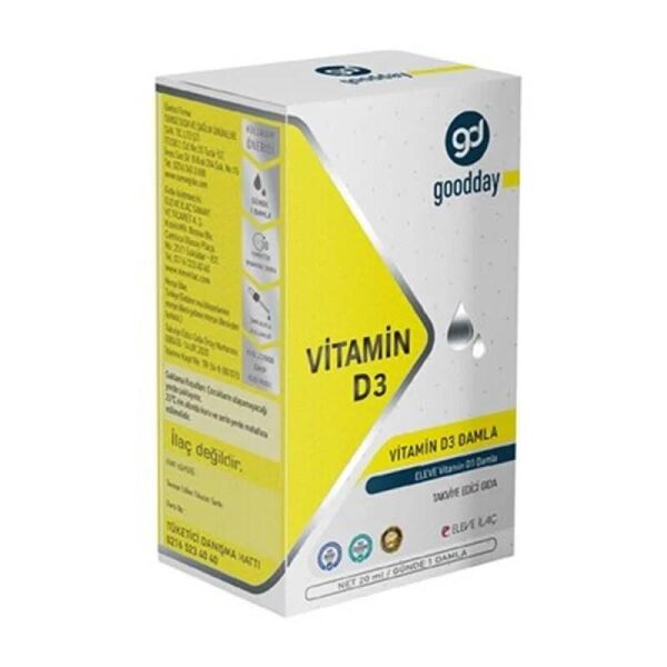 Goodday Vitamin D3 Damla (20 Ml)
