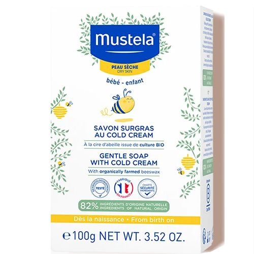 Mustela Mild Rich Soap With Cold Cream 100gr Sabun Tekli