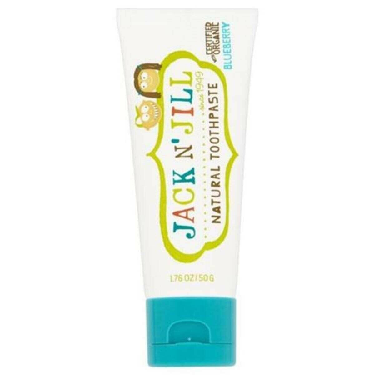 Jack And Jill Kids Doğal Diş Macunu Yaban Mersini Aromalı 50gr