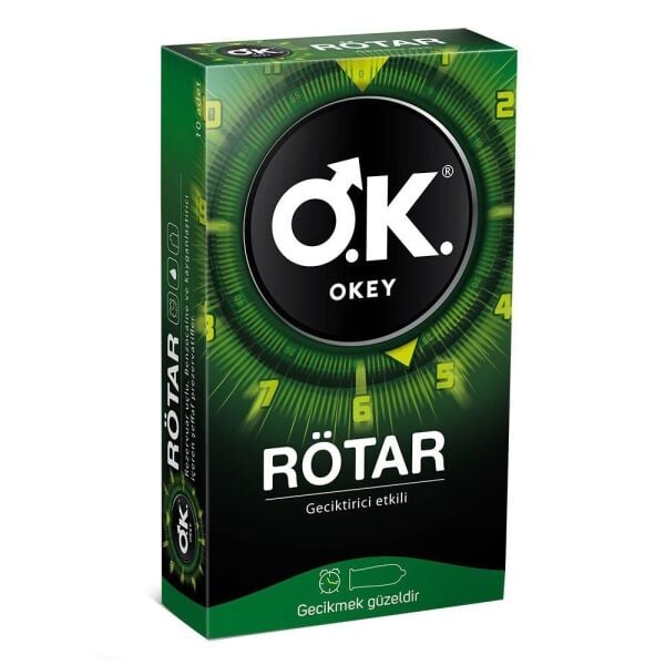 Okey Rötar Prezervatif 10 lu Paket