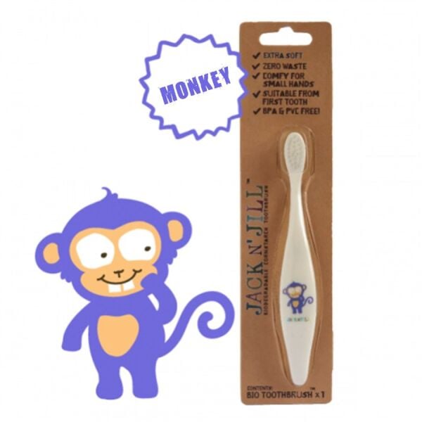 Jack And Jill Kids Diş Fırçası Monkey